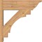 Ekena Millwork Merced Smooth Traditional Outlooker, Western Red Cedar, 7 1/2"W x 24"D x 24"H OUT08X24X24MRC01SWR - alternate 3